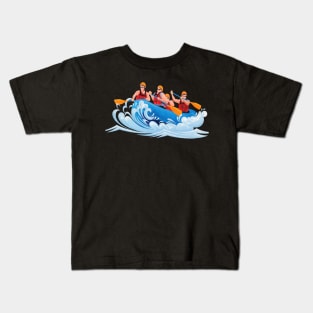 Rafting Race Kids T-Shirt